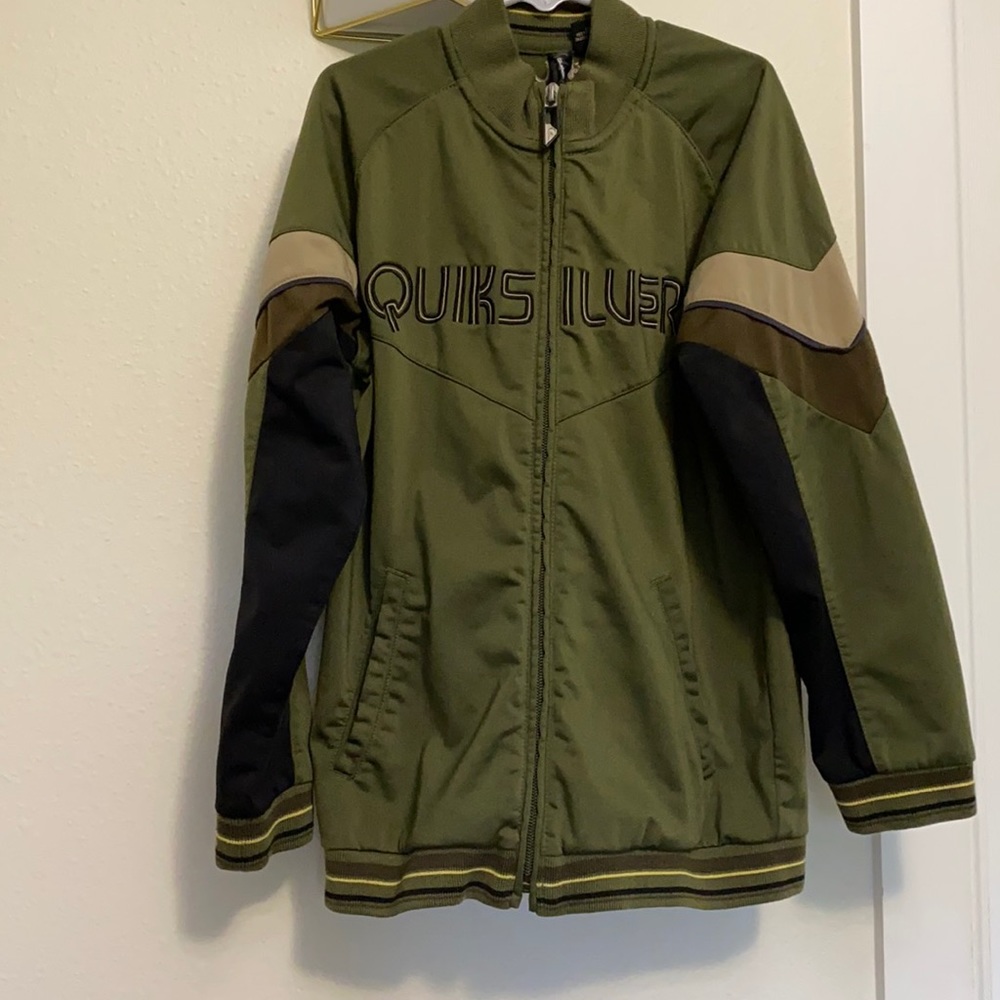 Olive green Quiksilver jacket